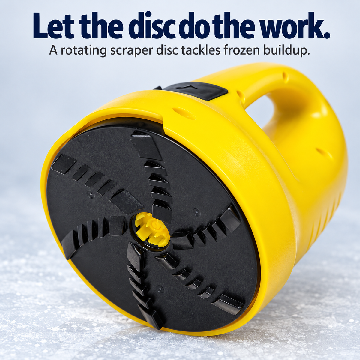 Electric Ice Scraper Upgraded for Car Windshield