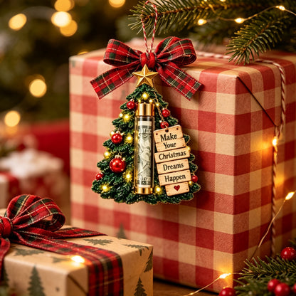 🎁 Surprise Red Envelope Christmas Tree Ornament | Turn Cash Gifts Into Magical Christmas Memories