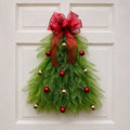 🔥Christmas Sale 50% OFF - 🎄Handmade Christmas Tree Wreath for Front Door