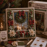 🪟Christmas Cottage Window