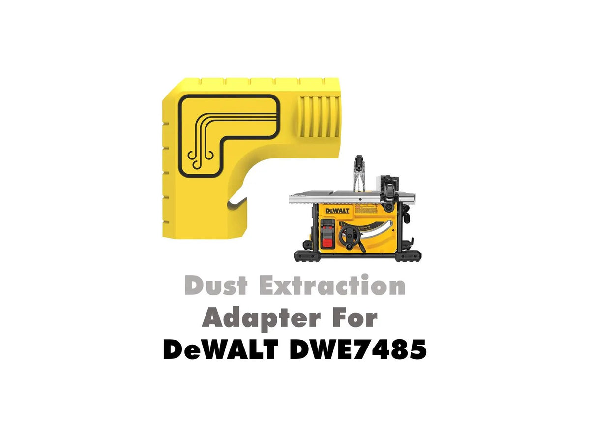 🔥HOT SALE 49% OFF - 🛠️Table Saw Dust Extraction Adapter🪵✨Vacuum-Free Gravity Dust Collection, Bucket-Ready, Zero-Cleanup Design