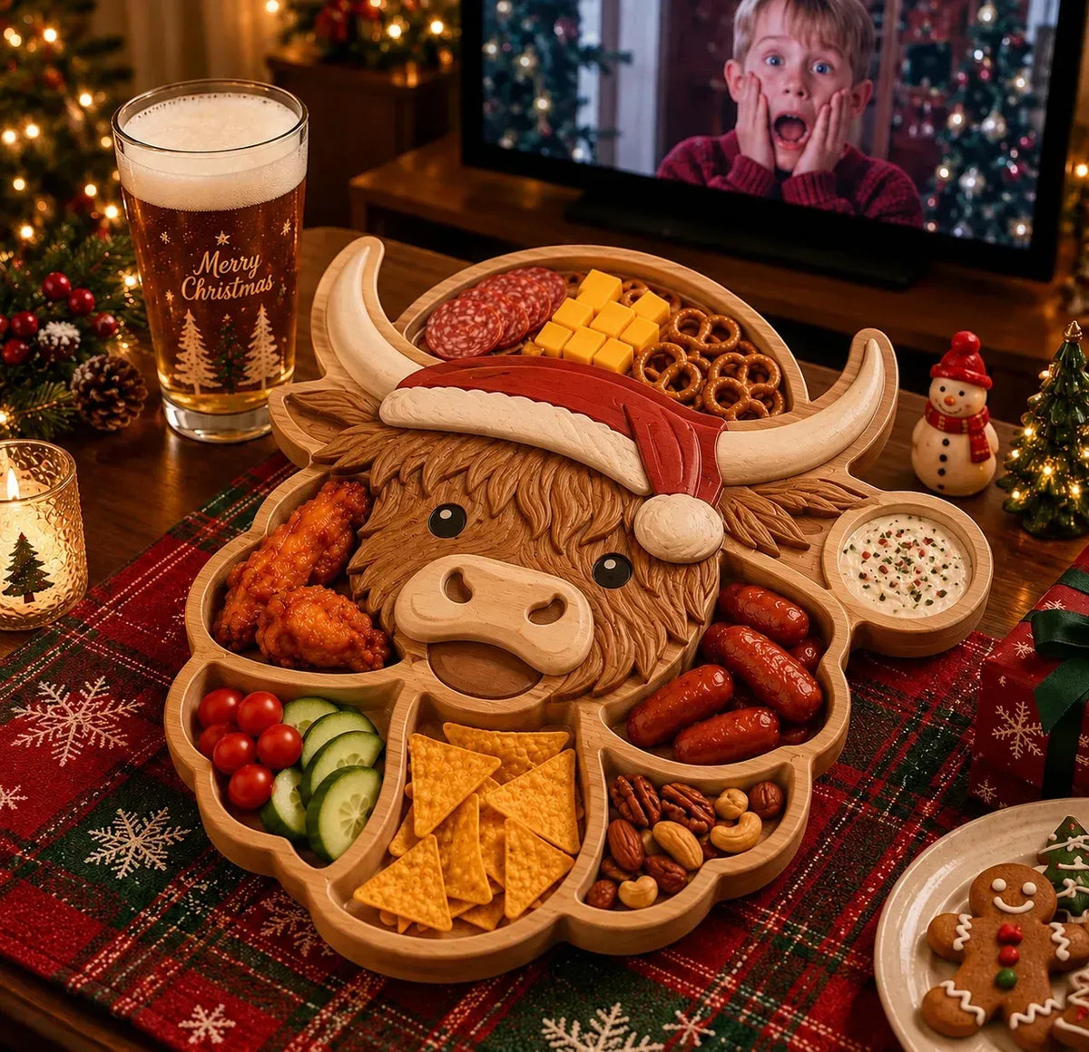🔥Hot Sale-🎄 Christmas Snack Serving Tray