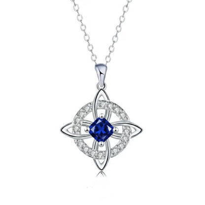 ✨Personalized Witch’s Knot Birthstone Necklace(With Gift Box)