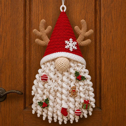 ⏳🔥 HOT SALE 49% OFF – 🧶 DIY Seasonal 3D Crochet Door Hanger Kits | Includes Coordinated Yarn, Stuffing, Accessories & Step‑by‑Step Instructions 💕