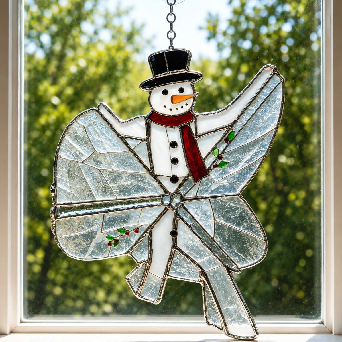 🎄Beginner-Friendly 3D Christmas Iridescent Suncatcher DIY Kit 💕