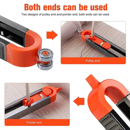 🔥Last Day 49%OFF-Contour Gauge Scribe Tool with Lock and Pencil