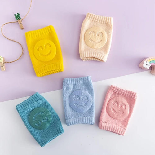 👶 Baby Crawling Knee Pads 5-Pack – Thick, Soft & Non-Slip Protection for Little Knees