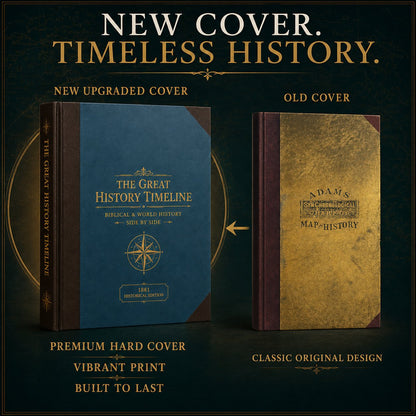 🔥📜 SPECIAL OFFER | Synchronological History Chart – 6,000 Years of Biblical & World Events in One Fold-Out Timeline with a Brand-New Cover Design