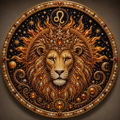 🔥♈12 Zodiac Signs Pearl Art DIY Kit🌙