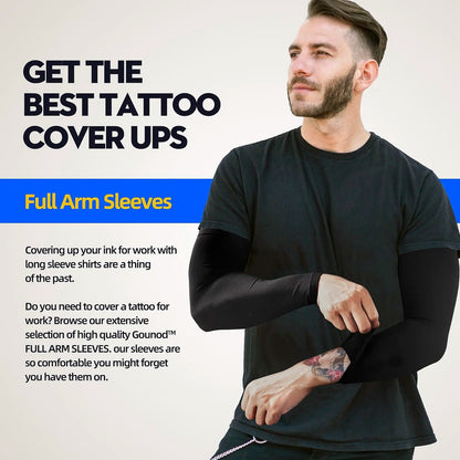 ☀️ UPF 50+ Cooling UV Arm Sleeves | 🧊 High Stretch Compression Fabric | Anti-UV Breathable Sleeves for Men Women