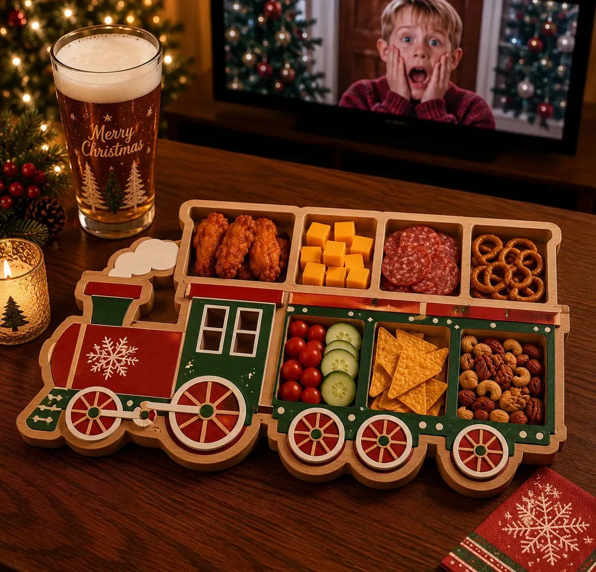 🔥Hot Sale-🎄 Christmas Snack Serving Tray