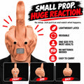 Uncanny Smile Reaction Mask – Halloween Prank & Party Mask