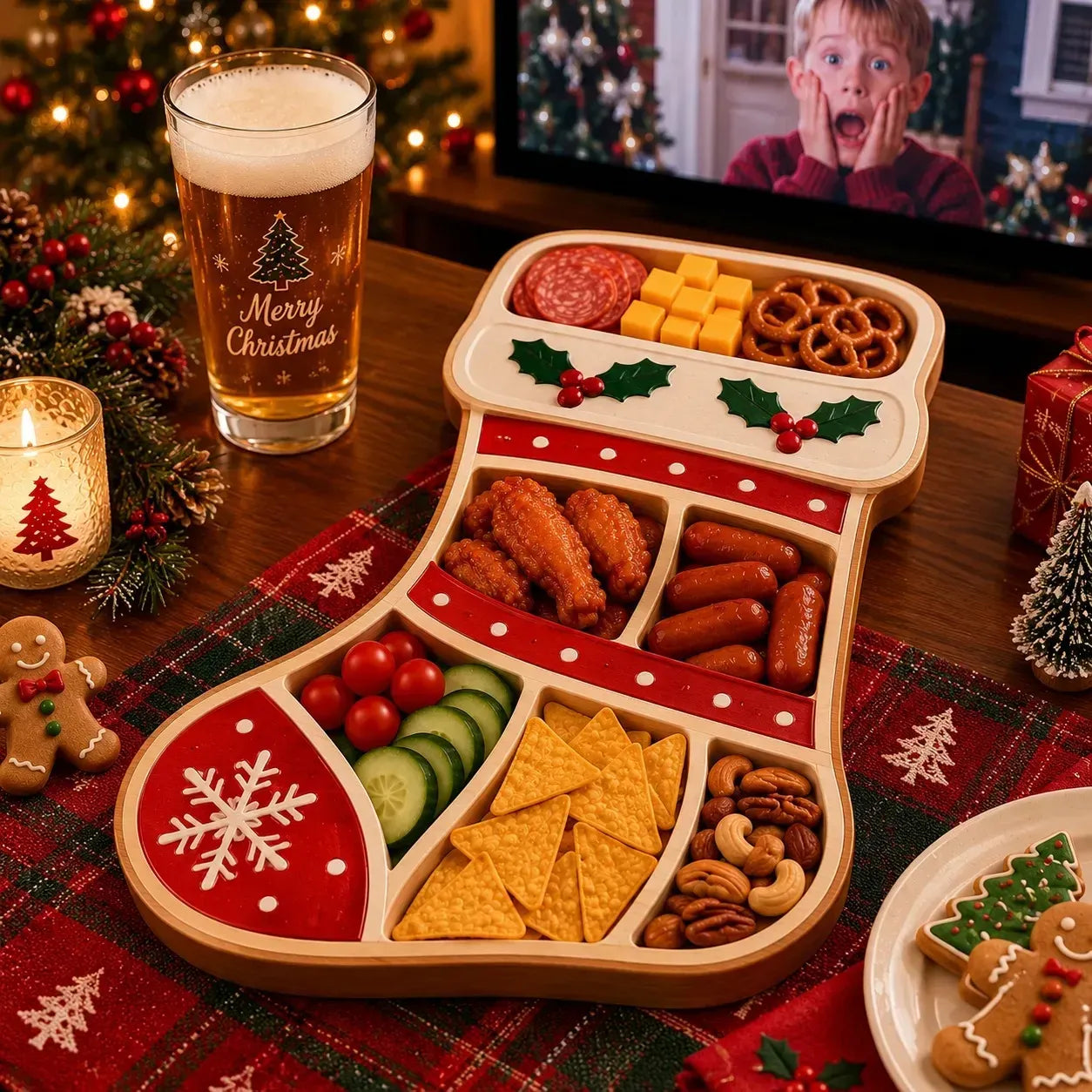 🔥Hot Sale-🎄 Christmas Snack Serving Tray