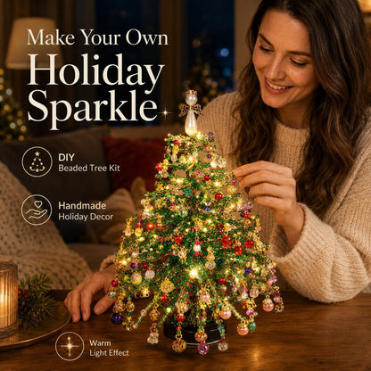 🎄🎅DIY Beaded Christmas Tree Kit Holiday Decoration