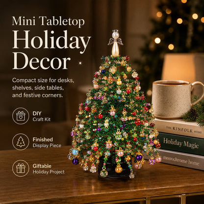 🎄🎅DIY Beaded Christmas Tree Kit Holiday Decoration
