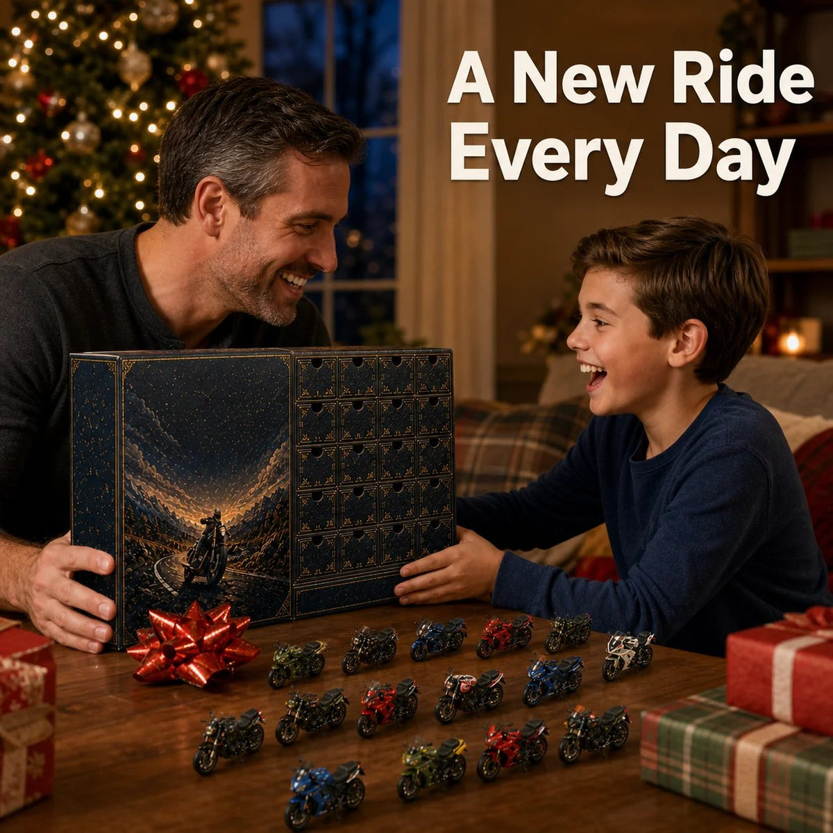 2026 Motorcycle Legends Advent Calendar – 24 Days, 24 Mini Motorcycles, 24 Legendary Rides