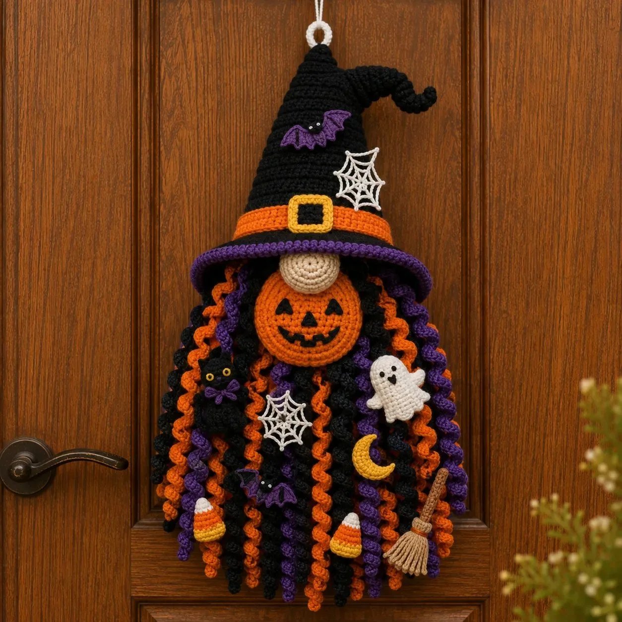 ⏳🔥 HOT SALE 49% OFF – 🧶 DIY Seasonal 3D Crochet Door Hanger Kits | Includes Coordinated Yarn, Stuffing, Accessories & Step‑by‑Step Instructions 💕