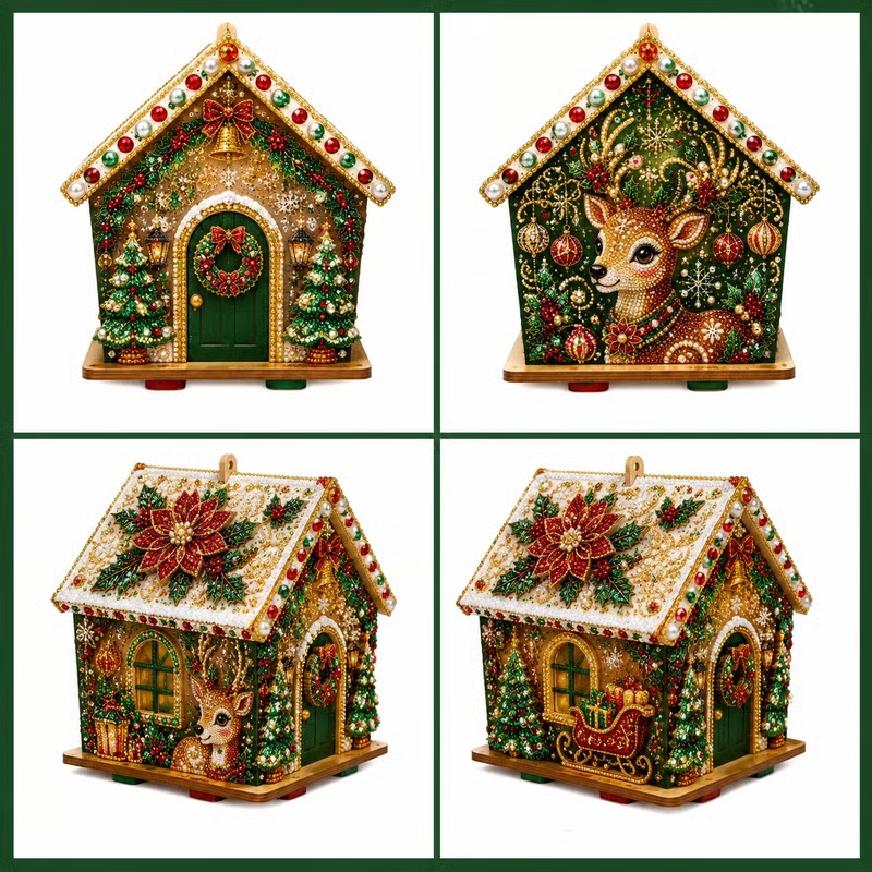 🎅🎄Plymagic DIY Pearl Art - Christmas Collection