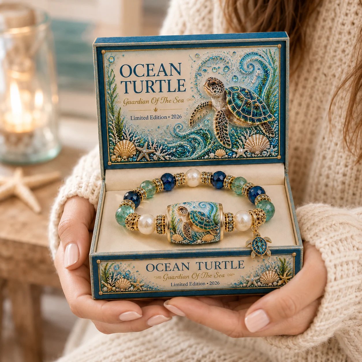 🔥Last Day 49% OFF – 🌊 Ocean Guardian Collection Bracelet — Limited Edition 2026🎁