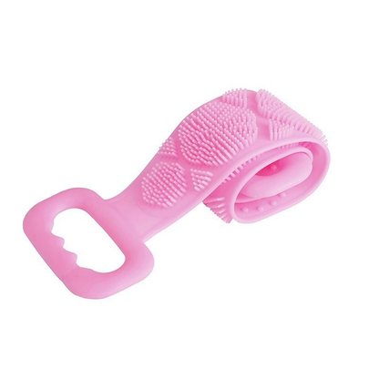 ✨🛁 Double-Sided Silicone Back Scrubber – Long Exfoliating Bath Brush