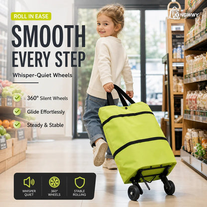 🔥HOT SALE 50% OFF - Foldable 2-in-1 Shopping Bag