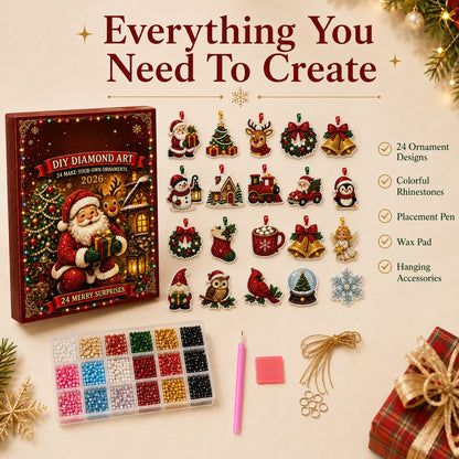 🎉Last Day 49% OFF - 🎄🎅 24 Christmas Ornaments To Make & Hang