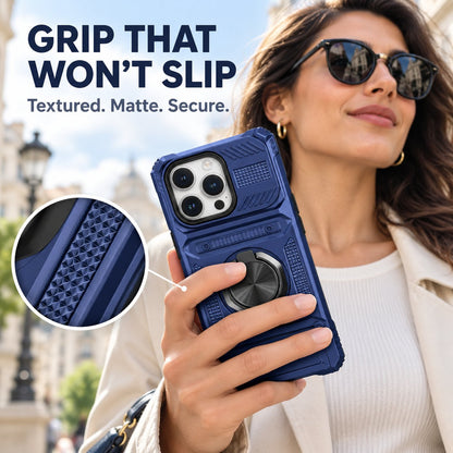 📱Ultimate Armor Wallet Case | Hands-Free Kickstand & Drop Defense 🛡️