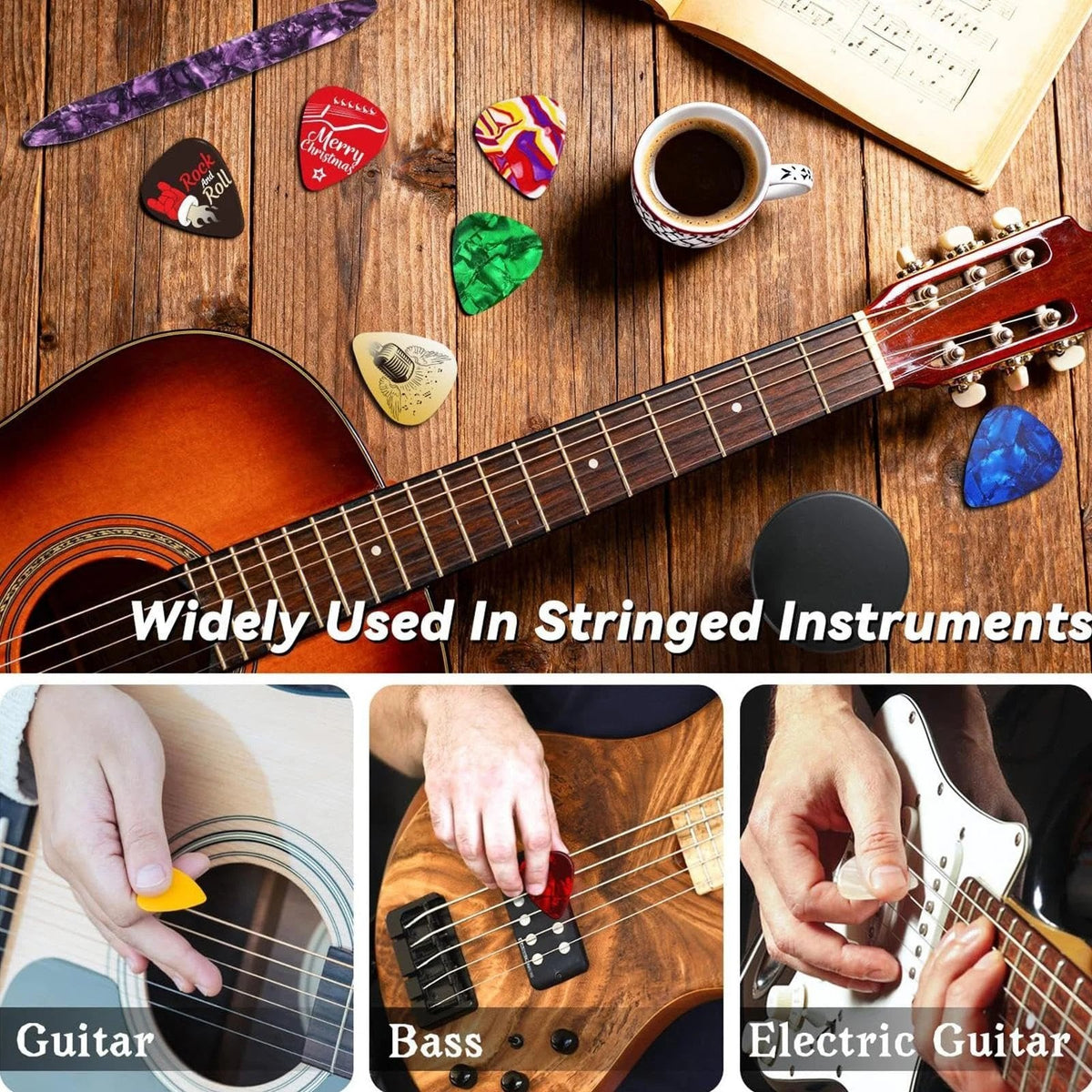 🎸 Guitar Pick Countdown Calendar