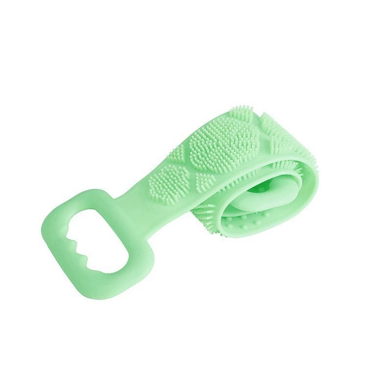 ✨🛁 Double-Sided Silicone Back Scrubber – Long Exfoliating Bath Brush