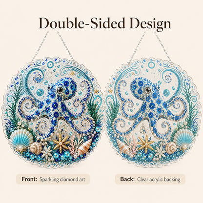 🔥 Last Day 49% OFF - 🌊🎁Ocean Pearl Art DIY Hanging Ornament Kit