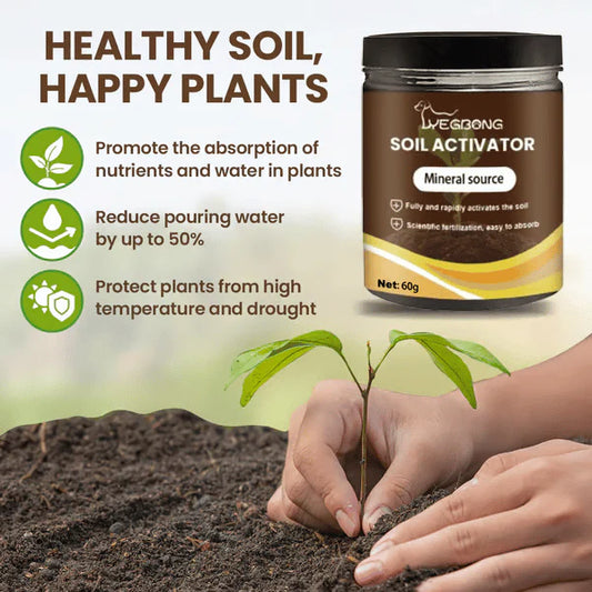 🔥Soil Activator | Fix Soil Structure Balance pH Improve Nutrient Availability for Healthy Thriving Plants