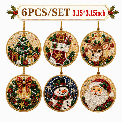🎄🎉Christmas DIY Diamond Painting Ornaments Kit