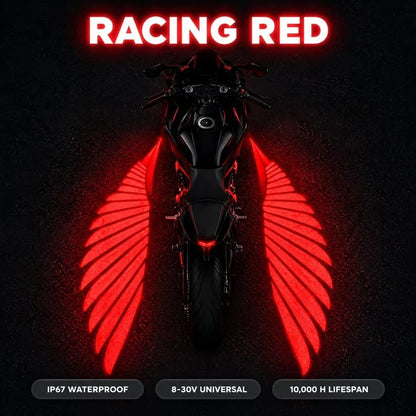 ⏰ LAST DAY 50% OFF 🏍️ Angel Wing Motorcycle LED Projector Lights (1 Pair)