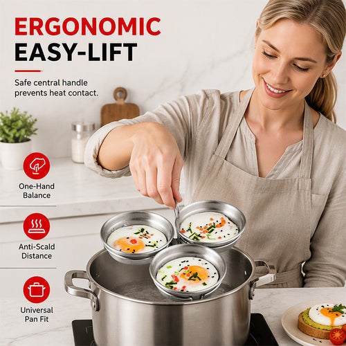 🥚304 Stainless Steel Egg Cooker