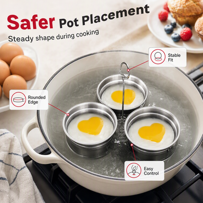🥚304 Stainless Steel Egg Cooker