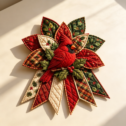 🎉 Holiday Celebration 50% OFF 🎄 – Festive Quilted Christmas Door Hanging DIY Sewing Kit