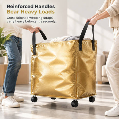 ⏰Large Capacity Waterproof Foldable Moving Bag