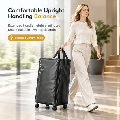 ⏰Large Capacity Waterproof Foldable Moving Bag