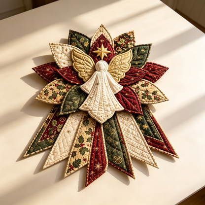 🎉 Holiday Celebration 50% OFF 🎄 – Festive Quilted Christmas Door Hanging DIY Sewing Kit
