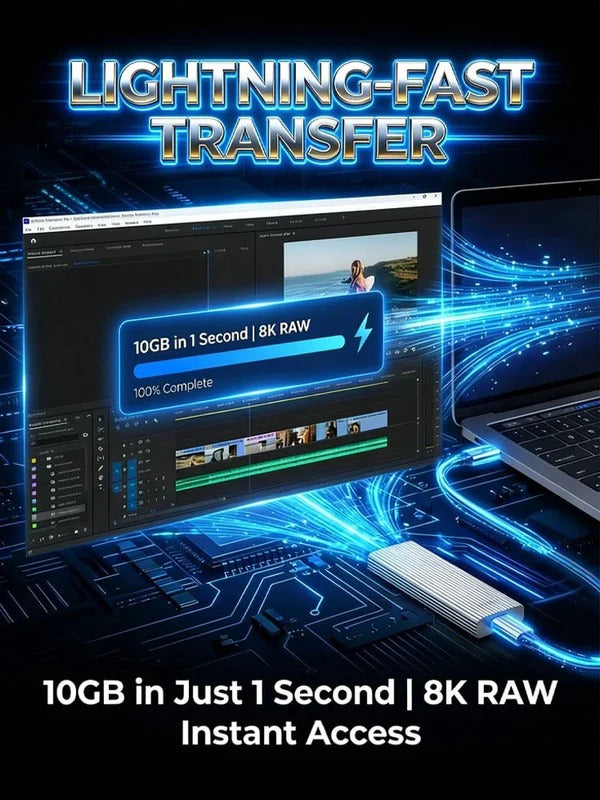 🔥16TB Mini SSD Large-Capacity Type-C Portable