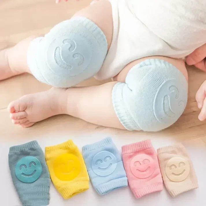 👶 Baby Crawling Knee Pads 5-Pack – Thick, Soft & Non-Slip Protection for Little Knees