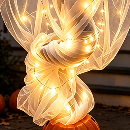 👻Swirling Ghost Pumpkin Yard Lamp🎃