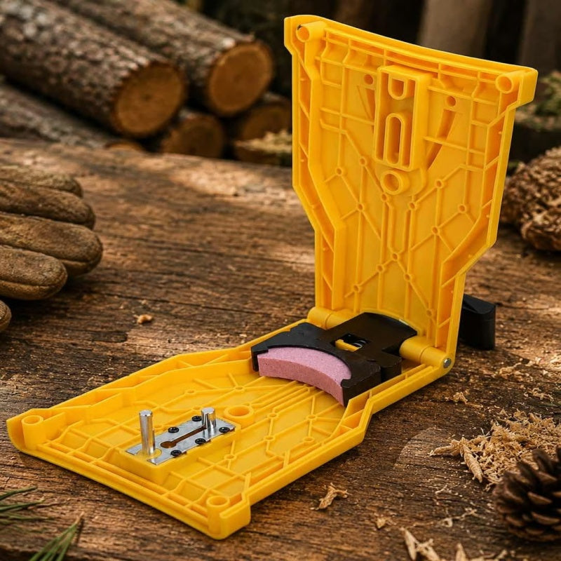 🔥Portable Chainsaw Sharpener-Fast On-Saw Grinding Tool