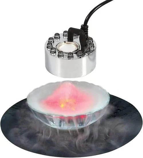 🎃Halloween Ultrasonic mist generator with 12 LEDs👿