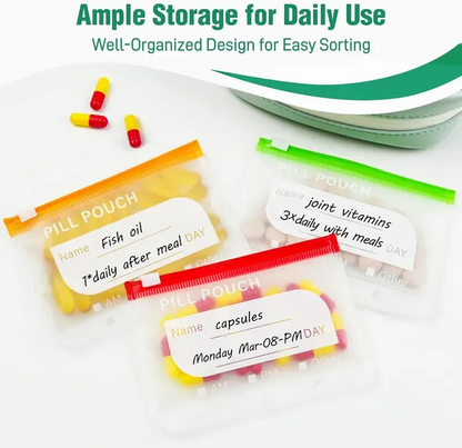 🏆Flash Sale⚡ 10K+ SOLD! Almost Gone-💥Waterproof Pill Pouch Set