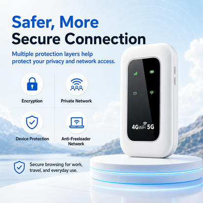 📶⚡Pocket WiFi 6 Global Travel Hotspot Instant Internet No Monthly Device Fee