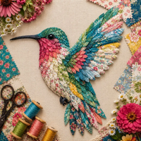 ☀️ Summer Garden Hummingbird