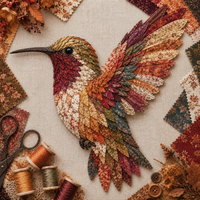 🍂 Autumn Harvest Hummingbird