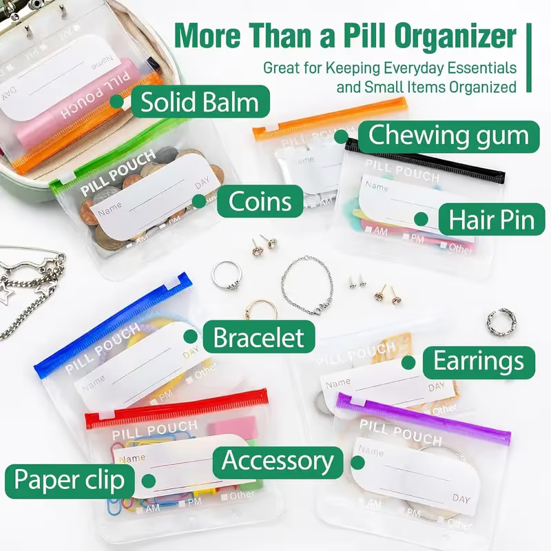 🏆Flash Sale⚡ 10K+ SOLD! Almost Gone-💥Waterproof Pill Pouch Set