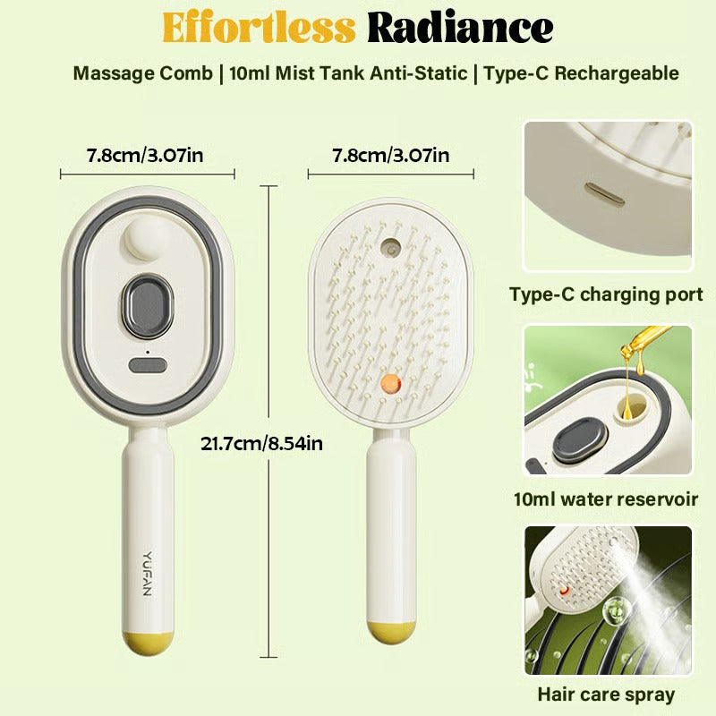 Electric Spray Air Cushion Massage Comb
